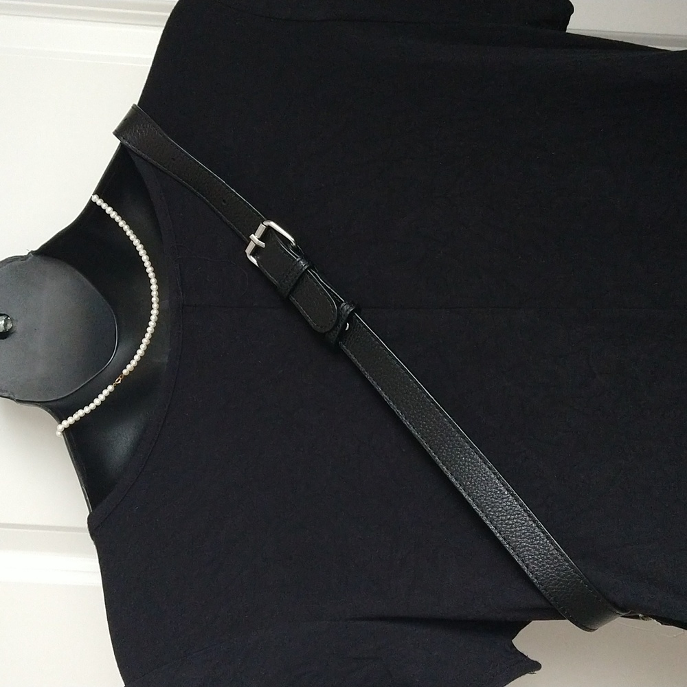 ❤Rebecca Minkoff Black Leather Crossbody Adjustable Strap Belt Bag NWT❤ - Picture 14 of 15